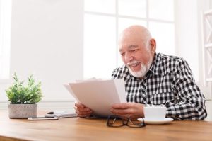 man reviewing medicare supplements